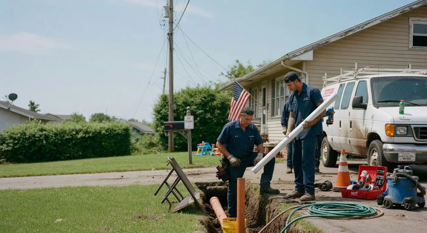 Sewer Line Inspection in Saint Marys, WV